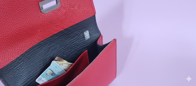 کیف دوشی زنانه چرم طبیعی