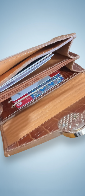 کیف پول زنانه چرم طبیعی